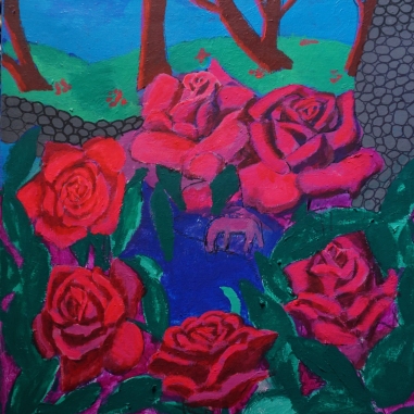 Painting for sale online - Drinking horse