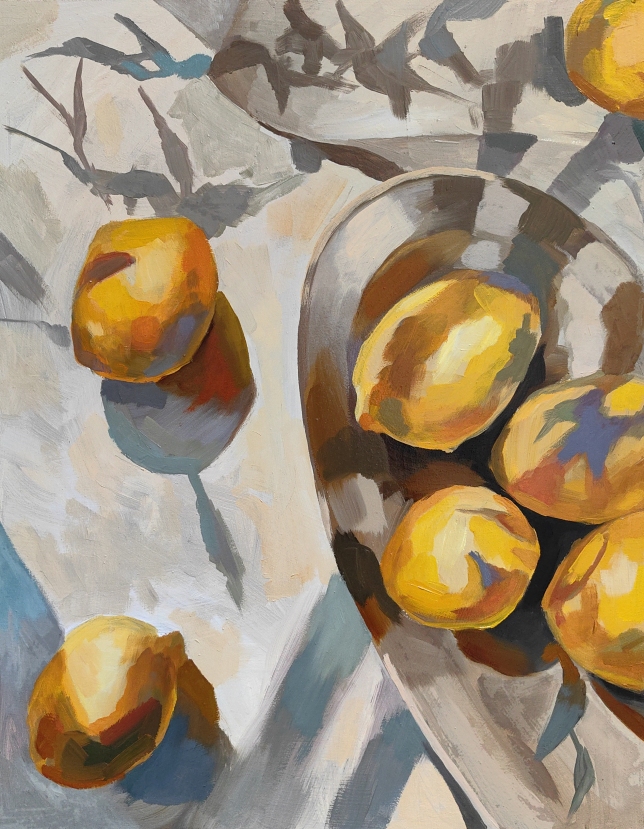 Painting for sale online -  Lemons