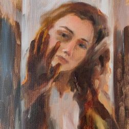 Painting for sale online - Thoughtful