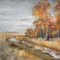 Painting for sale online - Russian Autumn