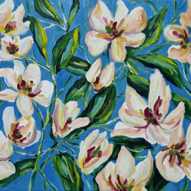 Painting for sale online - Flower garden 
