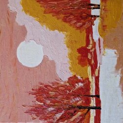 Painting for sale online - Autumn day 