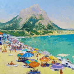 Painting for sale online - On the beach