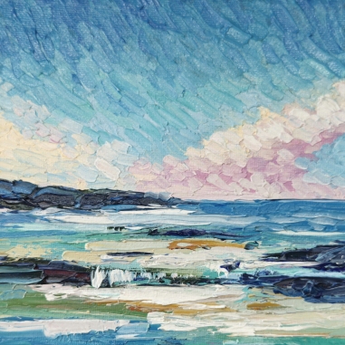 Painting for sale online - sea turquoise 