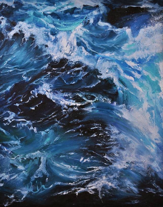 Painting for sale online - Abyss