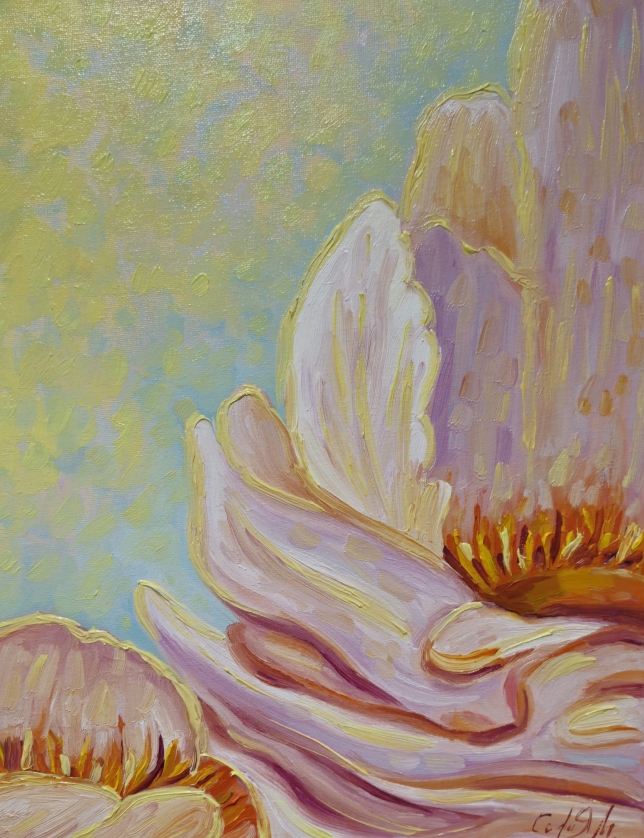Painting for sale online - floral fantasy 