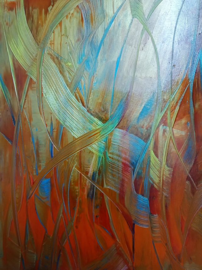 Painting for sale online - The field of gold