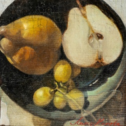 Painting for sale online - Pear Fog