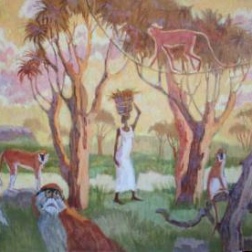 Painting for sale online - The familiar path