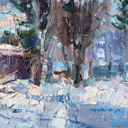 Painting for sale online - The March thaw