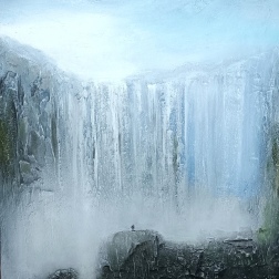Painting for sale online - Blue stream