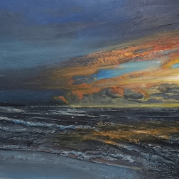 Painting for sale online - When the sun goes out