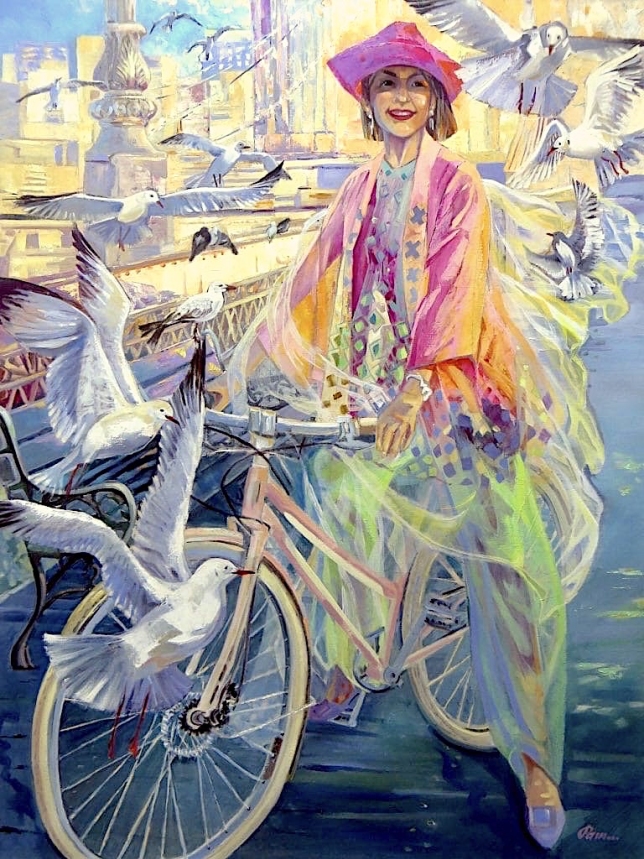 Painting for sale online - Golden Times