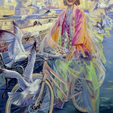 Painting for sale online - Golden Times