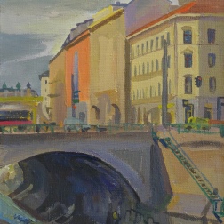 Painting for sale online - Linke Wienzeile