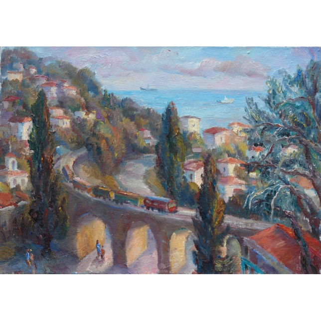 Painting for sale online - Aqueduct