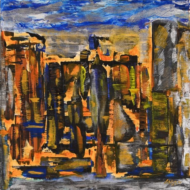 Painting for sale online - City of the Sun