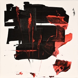 Painting for sale online - Coal and silk