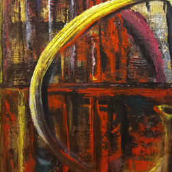 Painting for sale online - Abstract composition 45