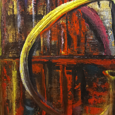 Painting for sale online - Abstract composition 45
