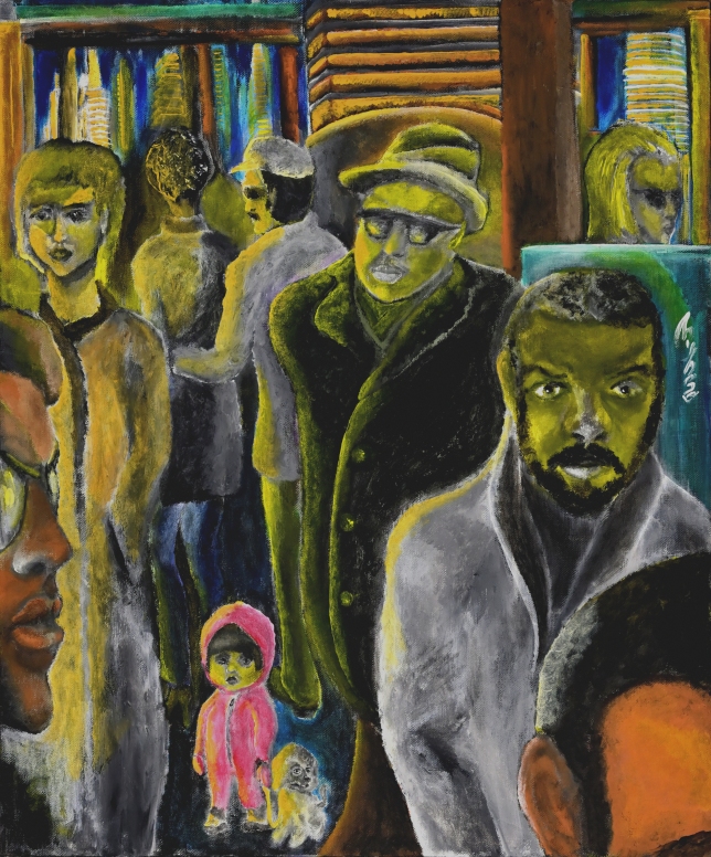 Painting for sale online - Waiting for Mom