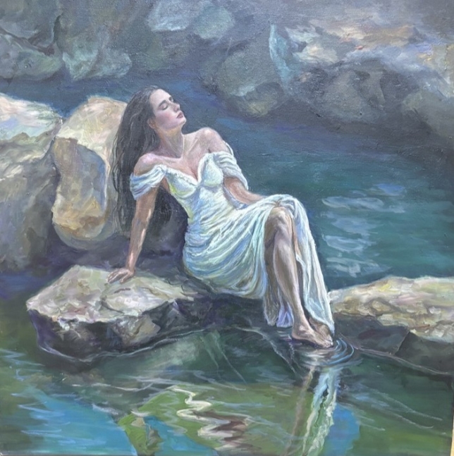 Painting for sale online - Modern siren