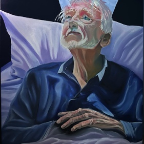 Painting for sale online - Last Moment: In Bed
