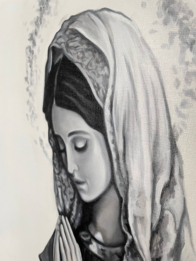 Painting for sale online - Faith in silence