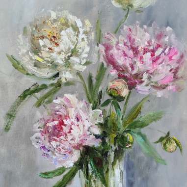 Painting for sale online - Peonies 
