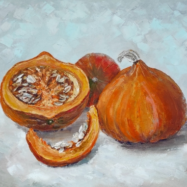 Painting for sale online - Pumpkins 