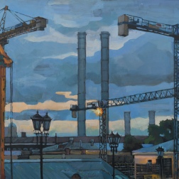 Painting for sale online - Sunset