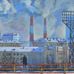 Painting for sale online - Winter day