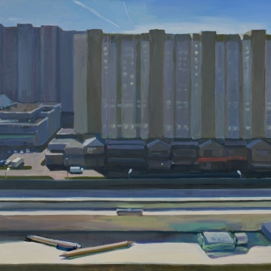 Painting for sale online - Self-isolation Morning Window view