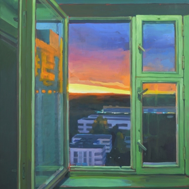Painting for sale online - Self-isolation Sunset