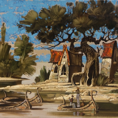 Painting for sale online - Before the rain