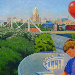 Painting for sale online - A Holiday in the city