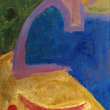 Painting for sale online - Angel with a watermelon
