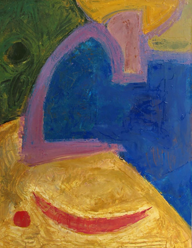 Painting for sale online - Angel with a watermelon