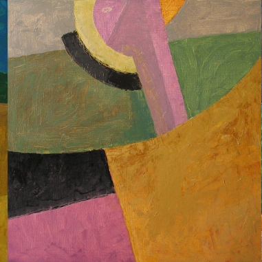 Painting for sale online - Collective farm named after St Tractor Driver, St Brigadier and St Milkmaid