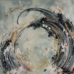 Painting for sale online - Happiness lives within