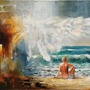 Painting for sale online - Wings of Icarus