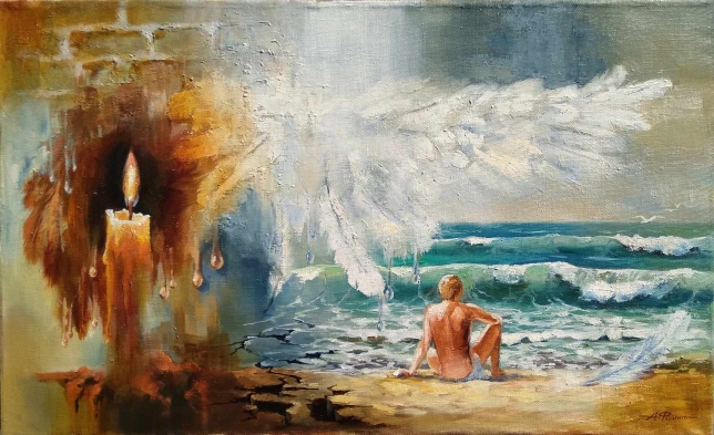 Painting for sale online - Wings of Icarus