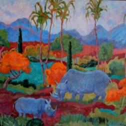 Painting for sale online - In the Blue Valley
