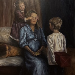 Painting for sale online - Happiness is in the details