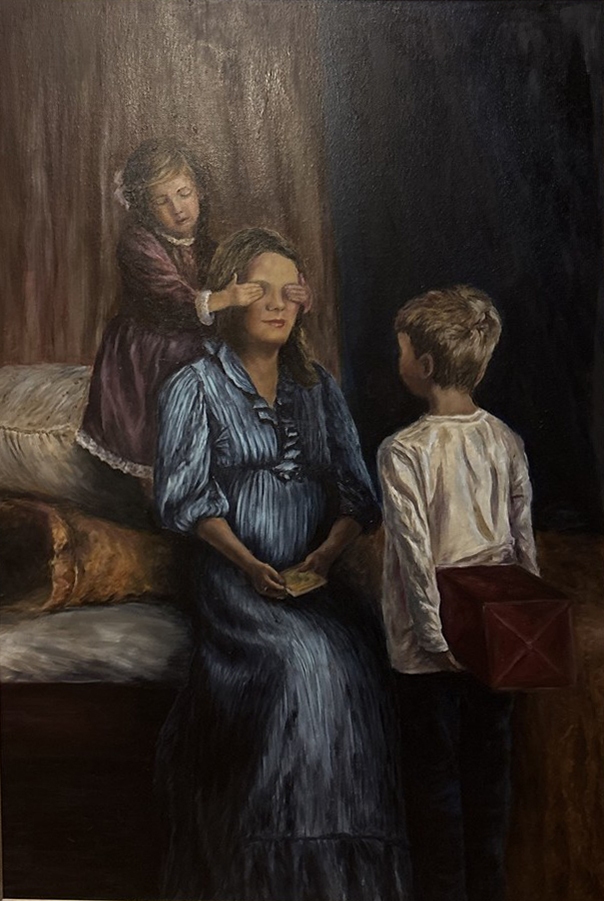 Painting for sale online - Happiness is in the details