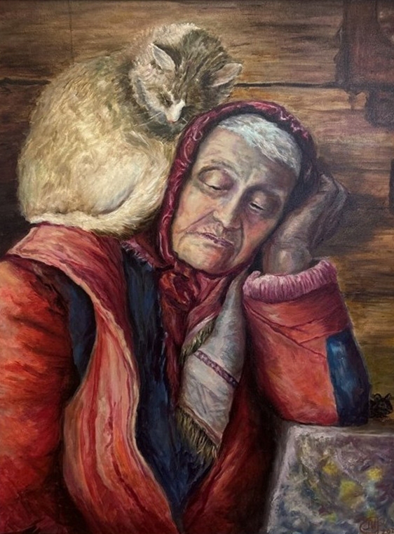 Painting for sale online - Two plus one