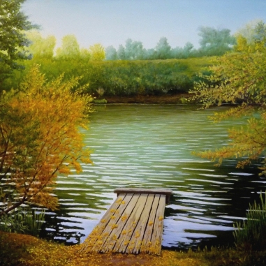 Painting for sale online - A bridge to childhood