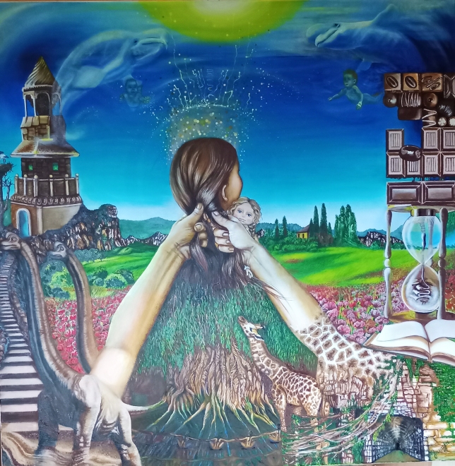 Painting for sale online - Тайный Код Детства