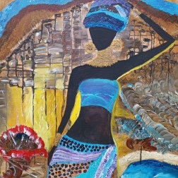 Painting for sale online - Hot Africa