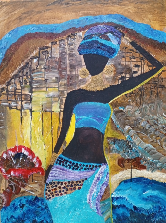 Painting for sale online - Hot Africa